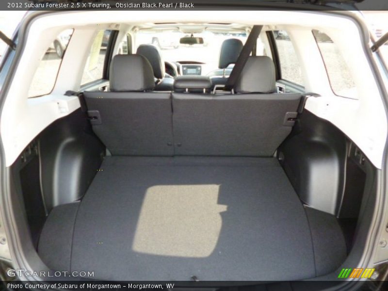 Obsidian Black Pearl / Black 2012 Subaru Forester 2.5 X Touring