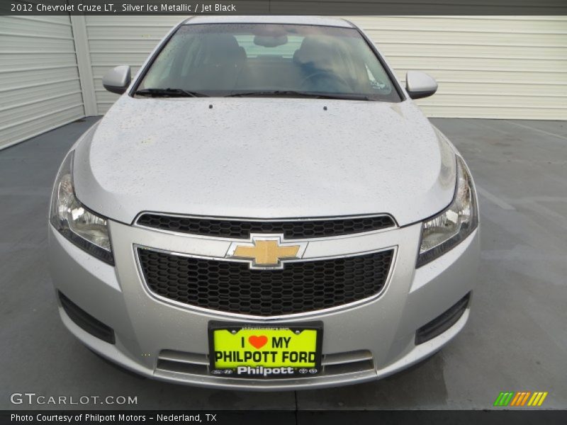Silver Ice Metallic / Jet Black 2012 Chevrolet Cruze LT