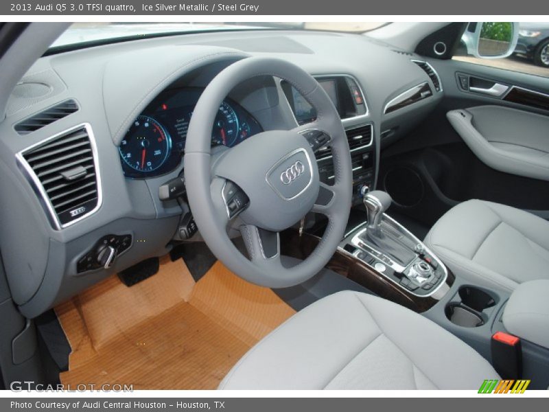 Steel Grey Interior - 2013 Q5 3.0 TFSI quattro 