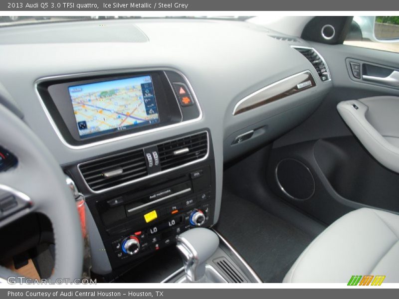 Ice Silver Metallic / Steel Grey 2013 Audi Q5 3.0 TFSI quattro
