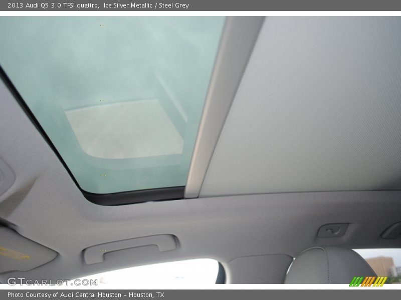 Ice Silver Metallic / Steel Grey 2013 Audi Q5 3.0 TFSI quattro