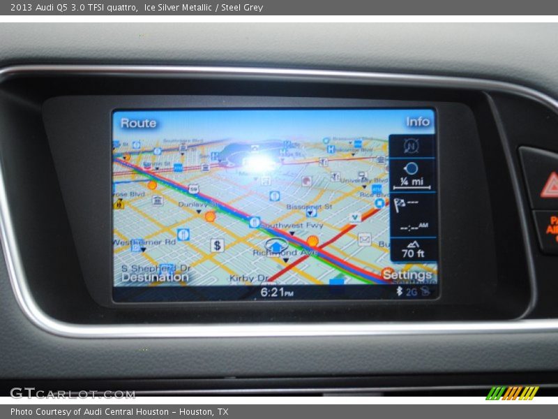 Navigation of 2013 Q5 3.0 TFSI quattro
