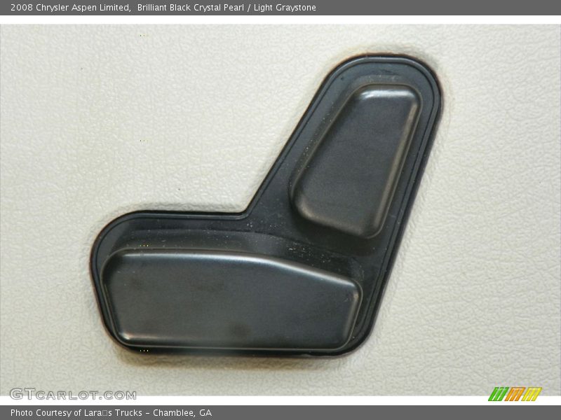 Brilliant Black Crystal Pearl / Light Graystone 2008 Chrysler Aspen Limited