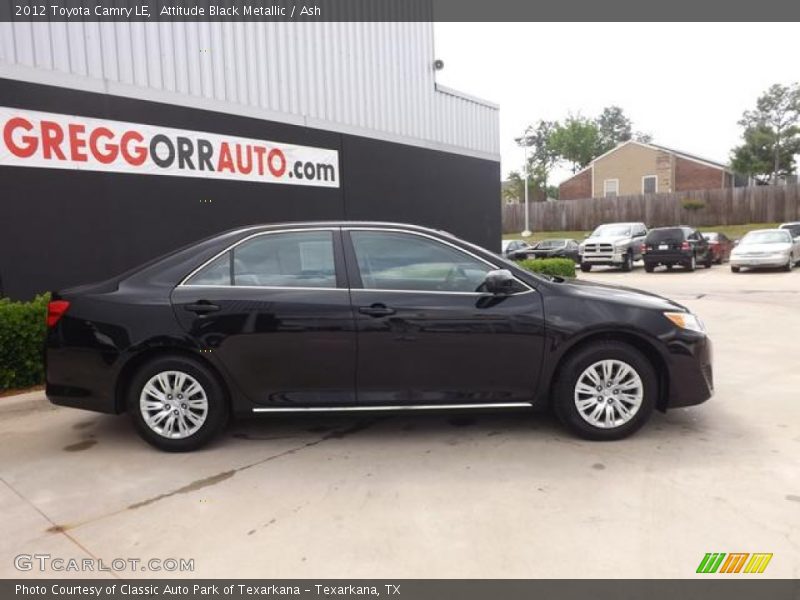 Attitude Black Metallic / Ash 2012 Toyota Camry LE