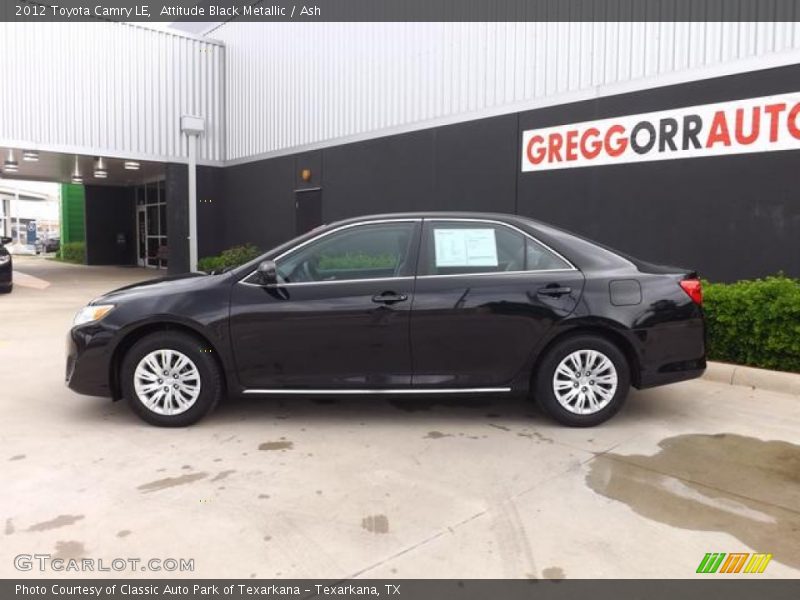 Attitude Black Metallic / Ash 2012 Toyota Camry LE