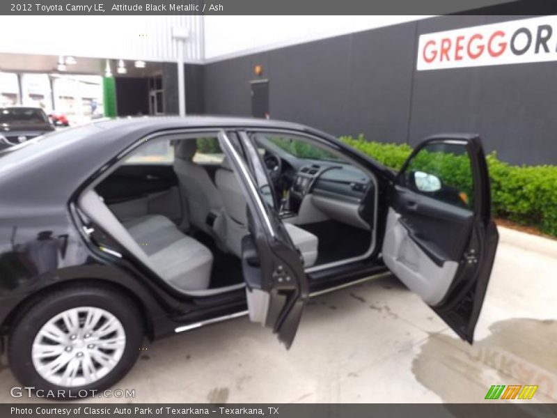 Attitude Black Metallic / Ash 2012 Toyota Camry LE