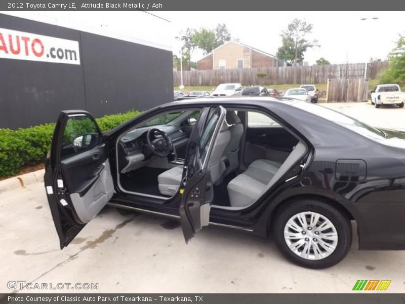 Attitude Black Metallic / Ash 2012 Toyota Camry LE
