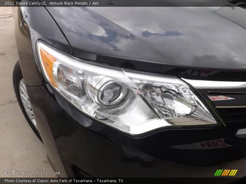 Attitude Black Metallic / Ash 2012 Toyota Camry LE