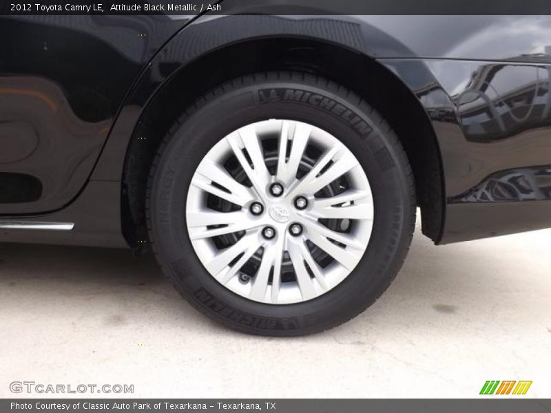 Attitude Black Metallic / Ash 2012 Toyota Camry LE