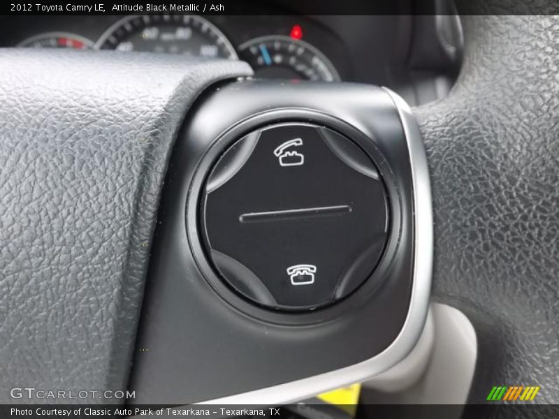 Attitude Black Metallic / Ash 2012 Toyota Camry LE