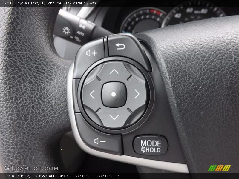 Attitude Black Metallic / Ash 2012 Toyota Camry LE