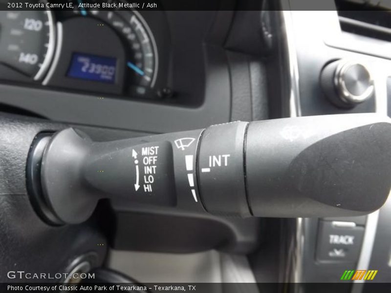 Attitude Black Metallic / Ash 2012 Toyota Camry LE