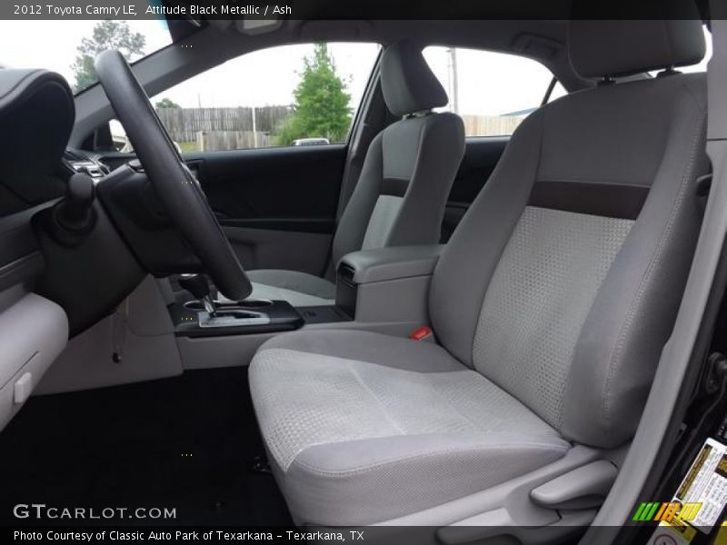 Attitude Black Metallic / Ash 2012 Toyota Camry LE