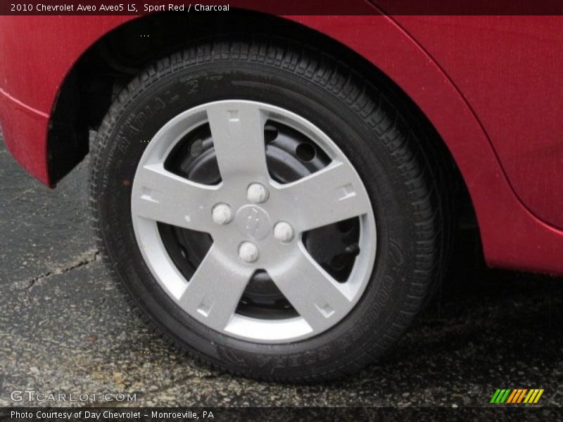 Sport Red / Charcoal 2010 Chevrolet Aveo Aveo5 LS