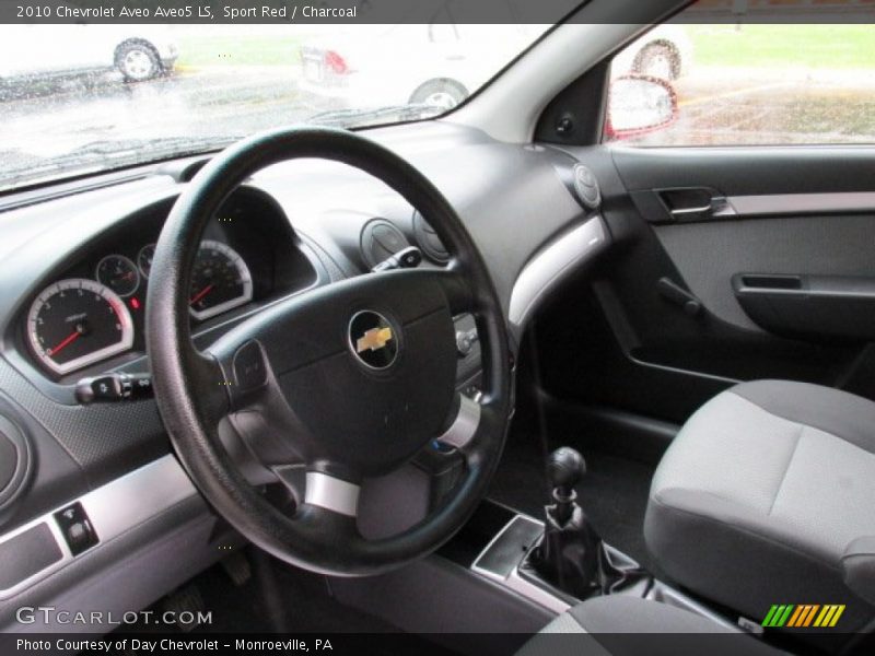 Sport Red / Charcoal 2010 Chevrolet Aveo Aveo5 LS