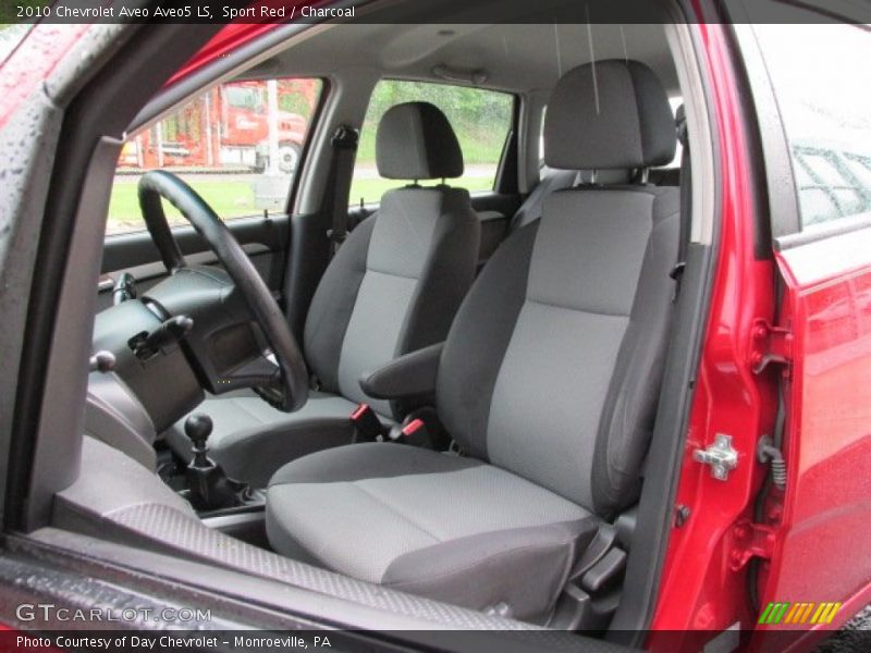  2010 Aveo Aveo5 LS Charcoal Interior