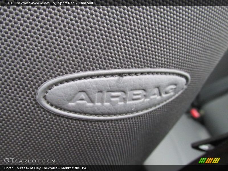 Sport Red / Charcoal 2010 Chevrolet Aveo Aveo5 LS