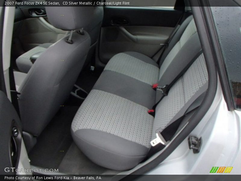 Rear Seat of 2007 Focus ZX4 SE Sedan