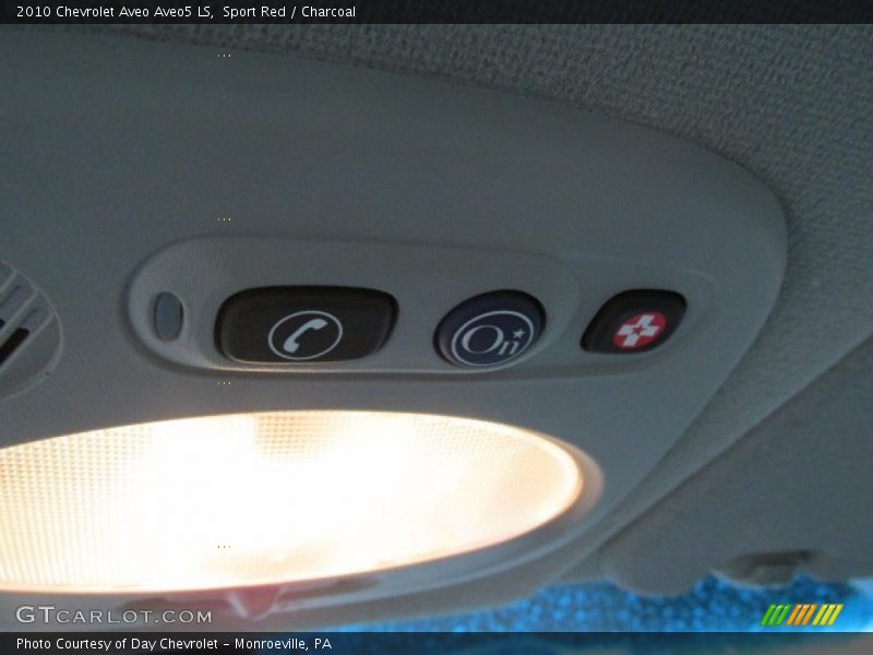 Sport Red / Charcoal 2010 Chevrolet Aveo Aveo5 LS
