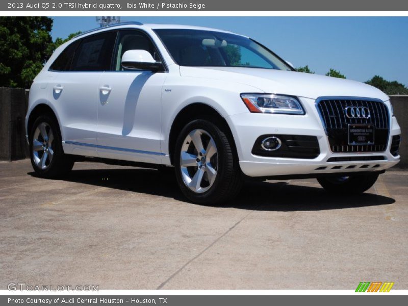 Ibis White / Pistachio Beige 2013 Audi Q5 2.0 TFSI hybrid quattro