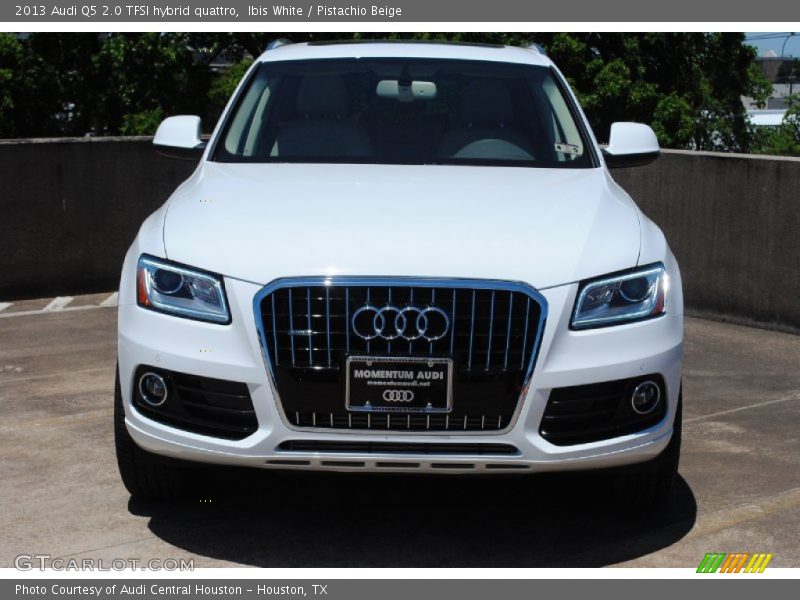 Ibis White / Pistachio Beige 2013 Audi Q5 2.0 TFSI hybrid quattro