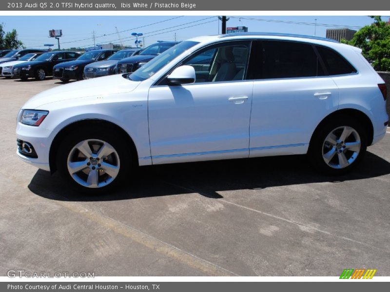 Ibis White / Pistachio Beige 2013 Audi Q5 2.0 TFSI hybrid quattro