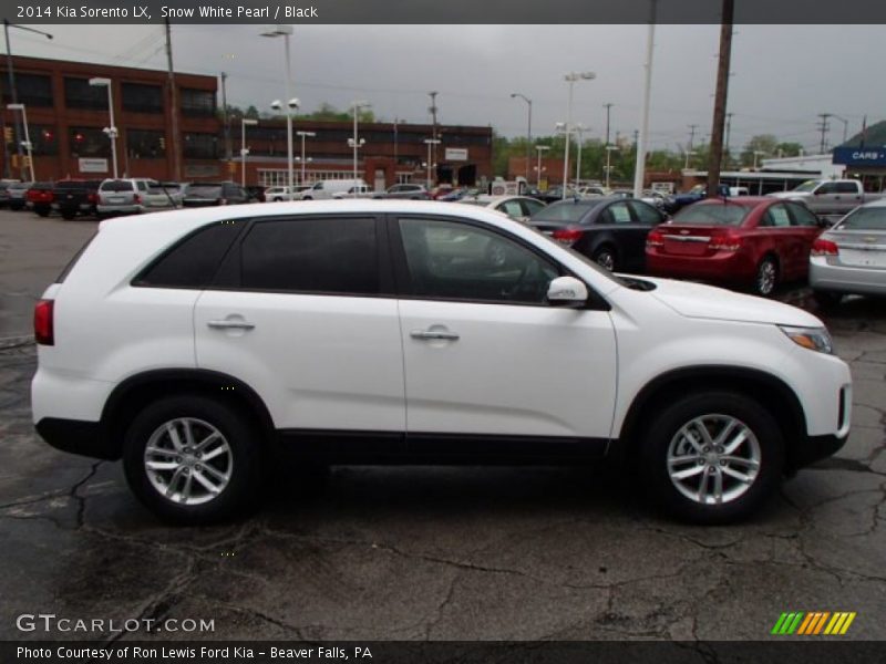  2014 Sorento LX Snow White Pearl