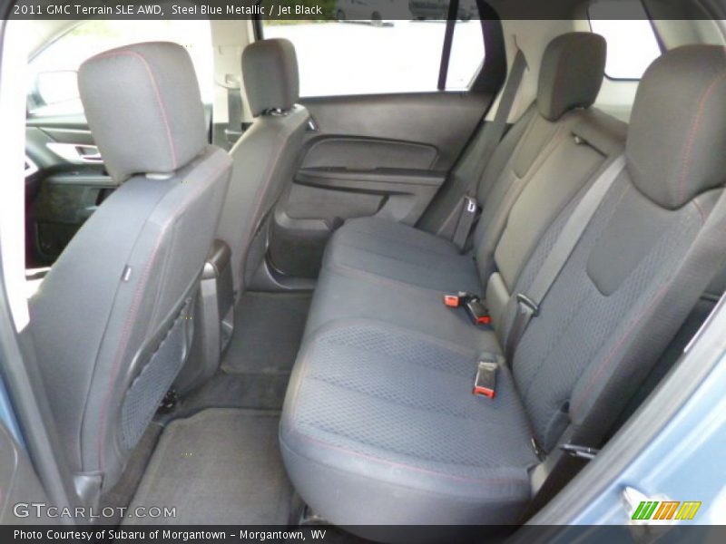Steel Blue Metallic / Jet Black 2011 GMC Terrain SLE AWD