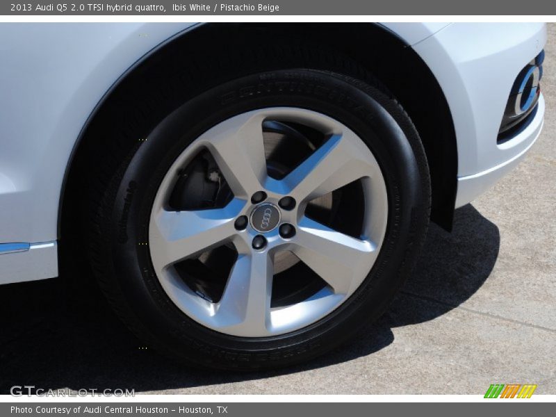 Ibis White / Pistachio Beige 2013 Audi Q5 2.0 TFSI hybrid quattro