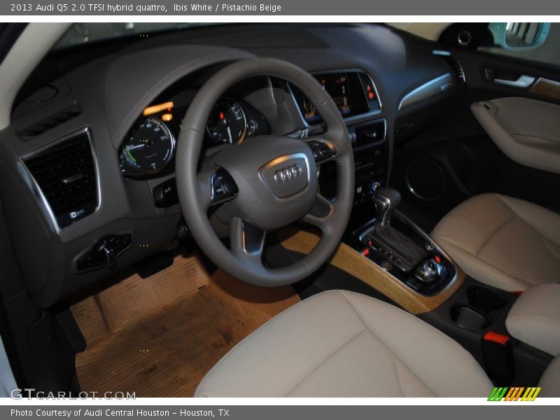 Ibis White / Pistachio Beige 2013 Audi Q5 2.0 TFSI hybrid quattro