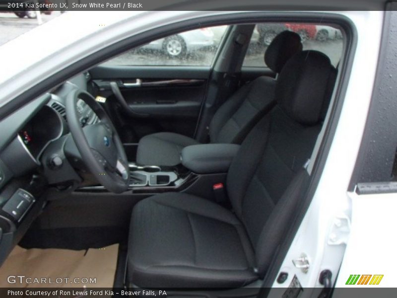 Snow White Pearl / Black 2014 Kia Sorento LX