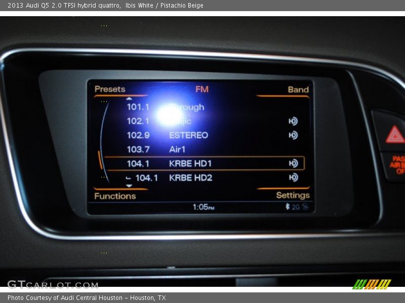 Ibis White / Pistachio Beige 2013 Audi Q5 2.0 TFSI hybrid quattro