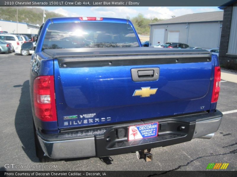 Laser Blue Metallic / Ebony 2010 Chevrolet Silverado 1500 LT Crew Cab 4x4