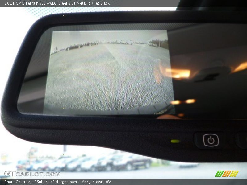 Steel Blue Metallic / Jet Black 2011 GMC Terrain SLE AWD