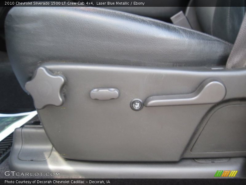 Laser Blue Metallic / Ebony 2010 Chevrolet Silverado 1500 LT Crew Cab 4x4