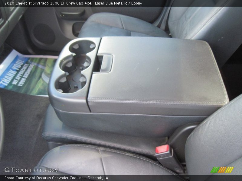 Laser Blue Metallic / Ebony 2010 Chevrolet Silverado 1500 LT Crew Cab 4x4