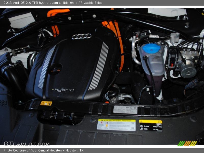 Ibis White / Pistachio Beige 2013 Audi Q5 2.0 TFSI hybrid quattro