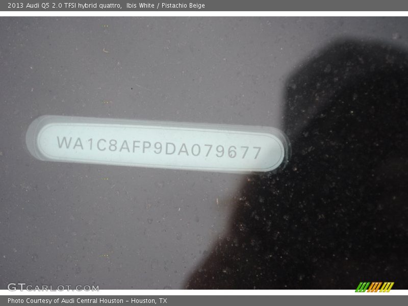 Ibis White / Pistachio Beige 2013 Audi Q5 2.0 TFSI hybrid quattro