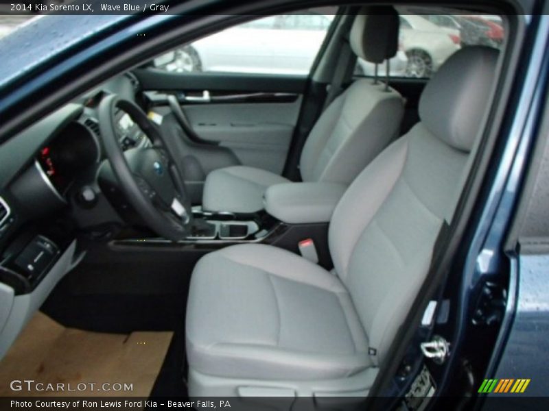 Wave Blue / Gray 2014 Kia Sorento LX