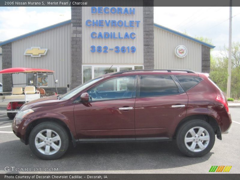 Merlot Pearl / Charcoal 2006 Nissan Murano S