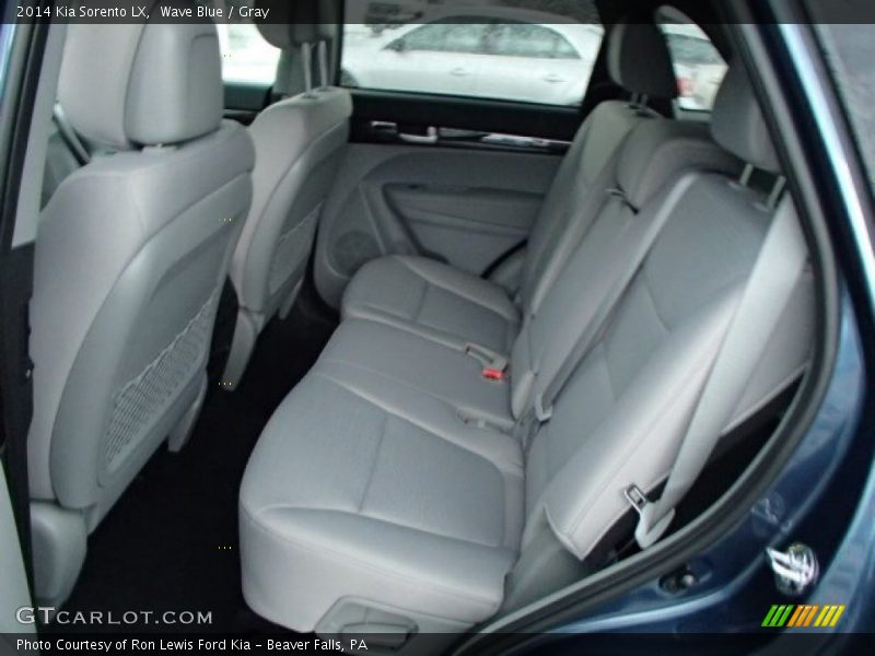 Wave Blue / Gray 2014 Kia Sorento LX