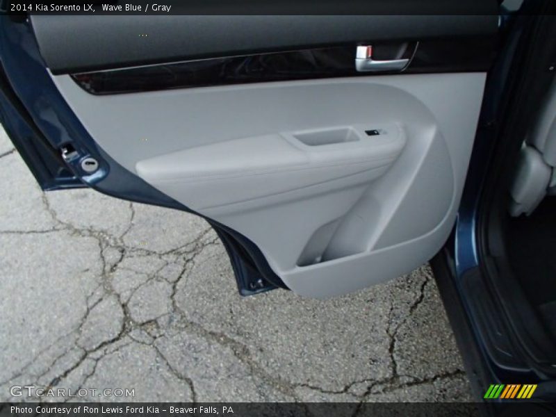 Wave Blue / Gray 2014 Kia Sorento LX