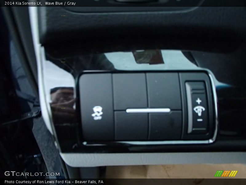 Wave Blue / Gray 2014 Kia Sorento LX
