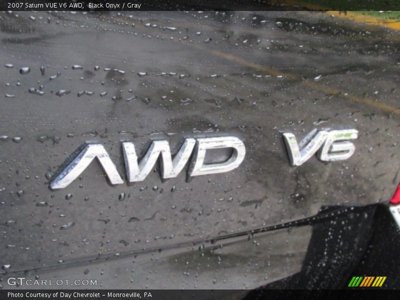 Black Onyx / Gray 2007 Saturn VUE V6 AWD