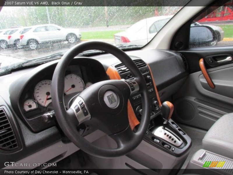 Black Onyx / Gray 2007 Saturn VUE V6 AWD