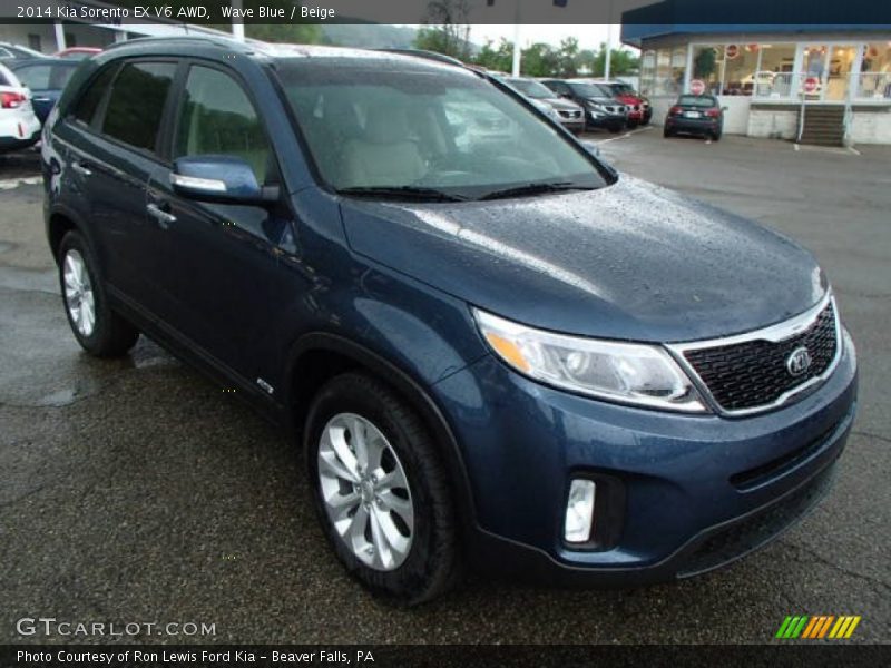 Front 3/4 View of 2014 Sorento EX V6 AWD