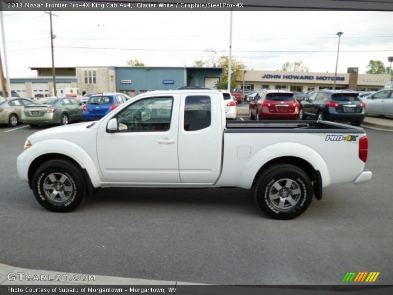  2013 Frontier Pro-4X King Cab 4x4 Glacier White