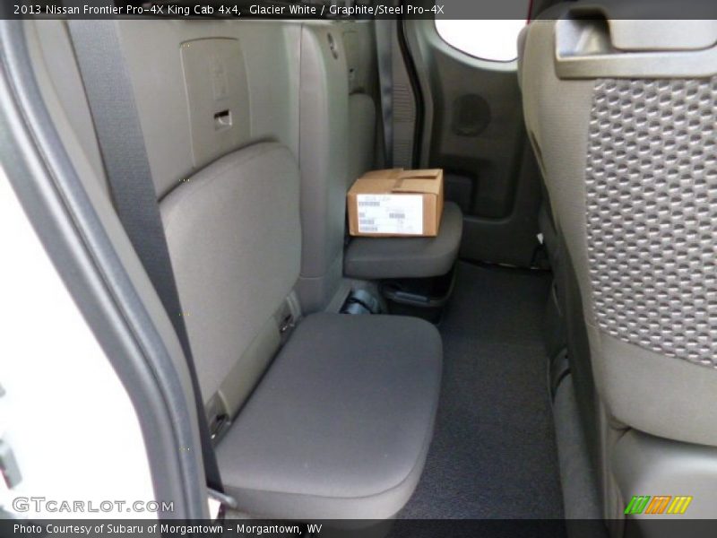 Rear Seat of 2013 Frontier Pro-4X King Cab 4x4