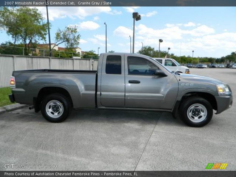 Granite Gray / Slate 2007 Mitsubishi Raider LS Extended Cab