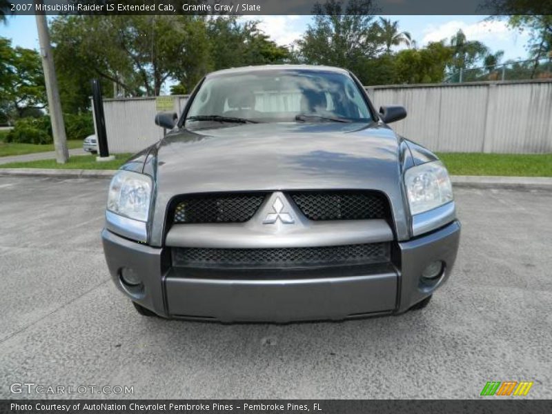 Granite Gray / Slate 2007 Mitsubishi Raider LS Extended Cab